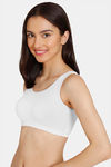 Zivame Girls Double Layered Non Wired Full Coverage Slip-on Beginner Bra (Pack of 2) - Multicolor — thumbnail 4